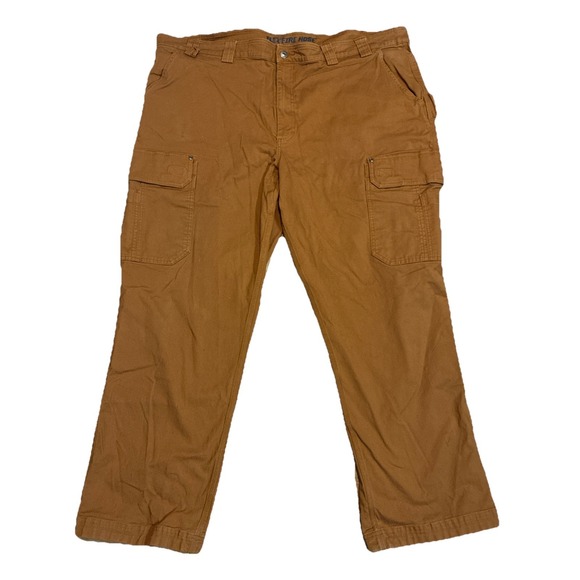 Duluth Pack Other - Mens Duluth Flex Fire Hose Relaxed Fit Cargo Pants Brown Fits 47x31 Tag 48x32,